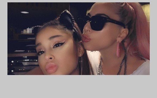 After  #StupidLove   fans started notice Ariana and Gaga following each other on Instagram. Ariana is known to be very open about music releases and when she is working on music. She posted a birthday post of the two on them in the studio- a near confirmation of  #RAINONME