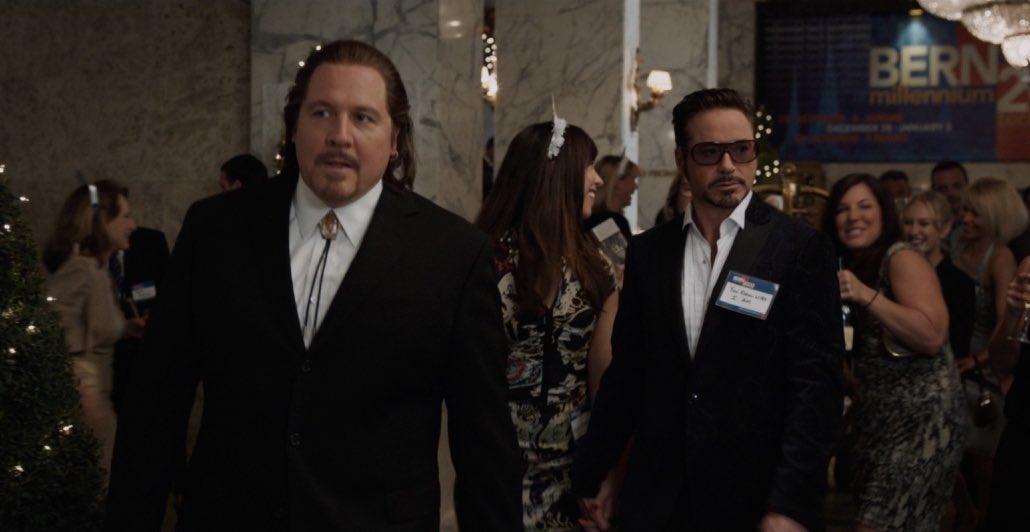 timjamesvargas's tweet photo. @joeymalott Iron Man 3. Back in 1999 at the New Year’s Eve Party. Long slicked back hair with the goatee mustache combo Happy.

That’s when he most powerful. https://t.co/Afwaw4WfBc