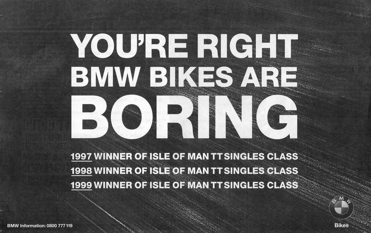 Y BMW se hacía eco de ello. Normal.