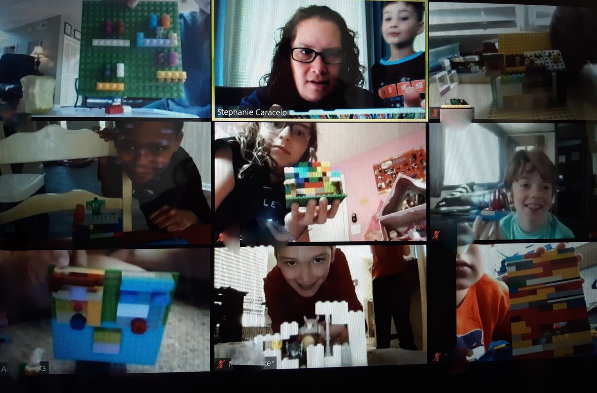 drcaracelo's tweet photo. Today, my class participated in a virtual Lego building competition with a focus on famous landmarks.  Engagement ✔ Fun ✔ Connections ✔ #pitnerpride https://t.co/pbnXDe0blk