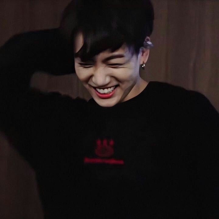 sequence of pictures of jungkook smiling — a thread to make you smile ♡