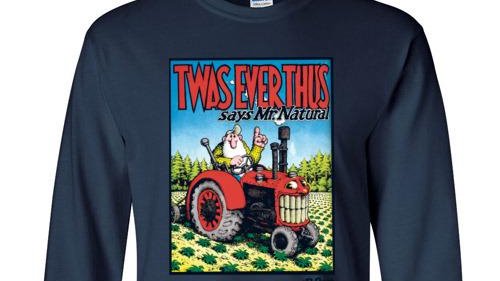 kotapparel's tweet photo. Twas Ever Thus proclaims Mr. Natural
Earth Day sale on now, 15% off our R. Crumb tees &amp; Hoodies, sale ends 4-27-20.
#EarthDay #EarthDay2020 #EarthDayAtHome #EarthDay50 #savetheplanet #WorldEarthDay #Garden https://t.co/n70oj0cvSy