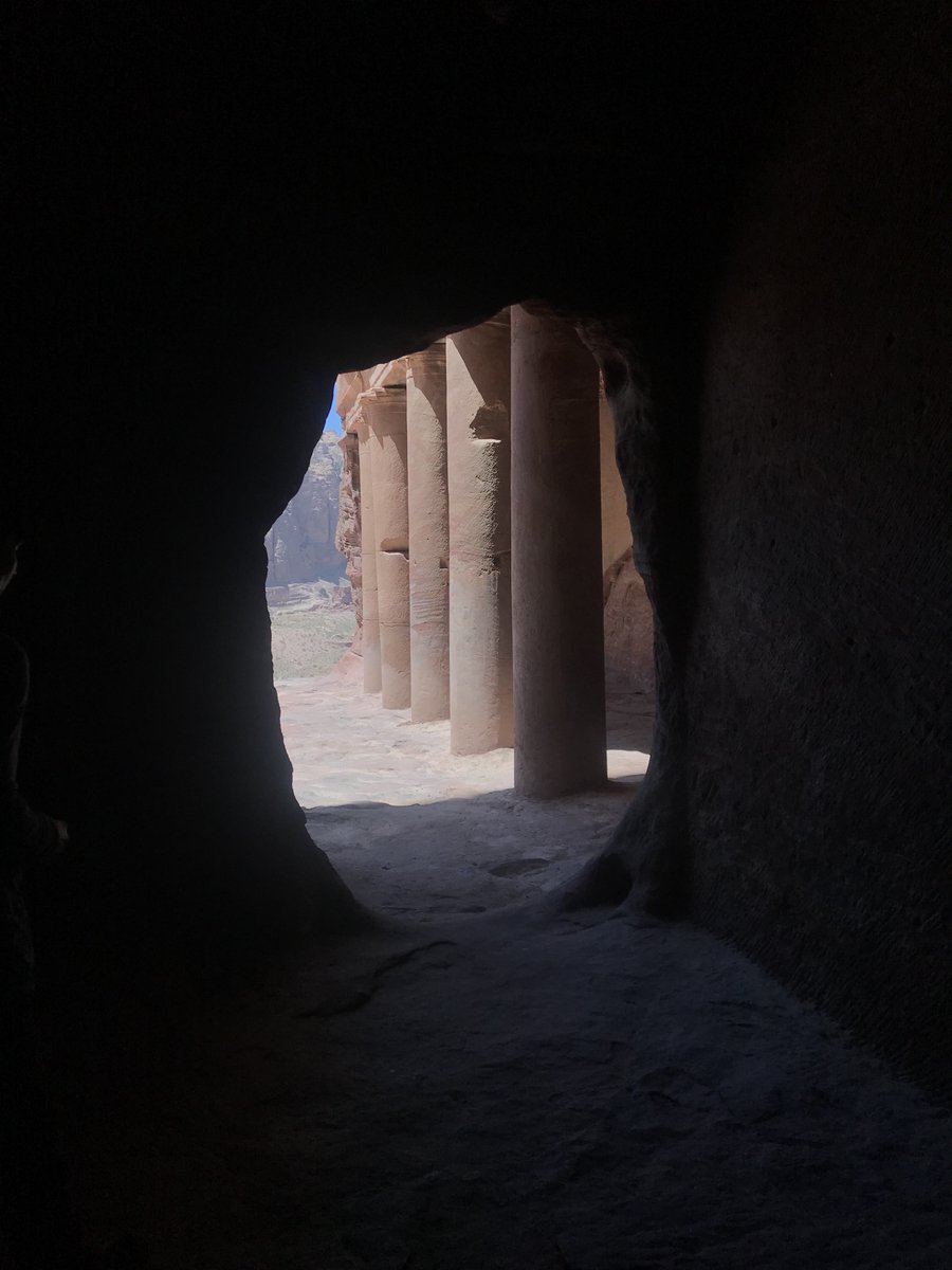 The Urn Tomb, in 1852 and 1910 from the  @PalExFund archives, and today