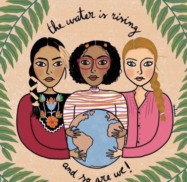 Let us always remember that the 1st #EarthDay began a new wave of the #environmentalmovement. Soon after came the Clean Water and Clean Air Acts. On its 50th anniversary, we are poised for a new wave that must #saveourplanet and, in it, we must celebrate the #womxn leading it.