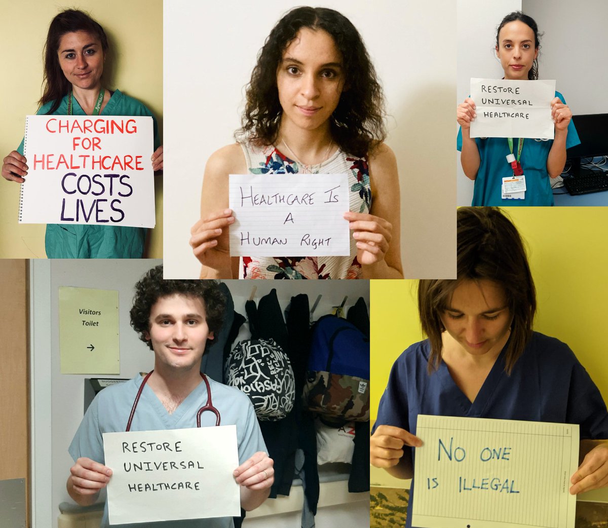 The survey found healthcare workers oppose the NHS charging regulations. They told us they are causing discrimination and disruption for the patients they care for. This is why we call for  #PatientsNotPassports.