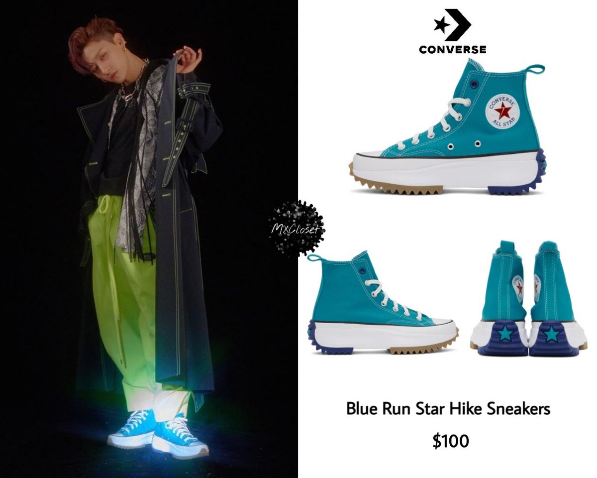 converse run star hike blue