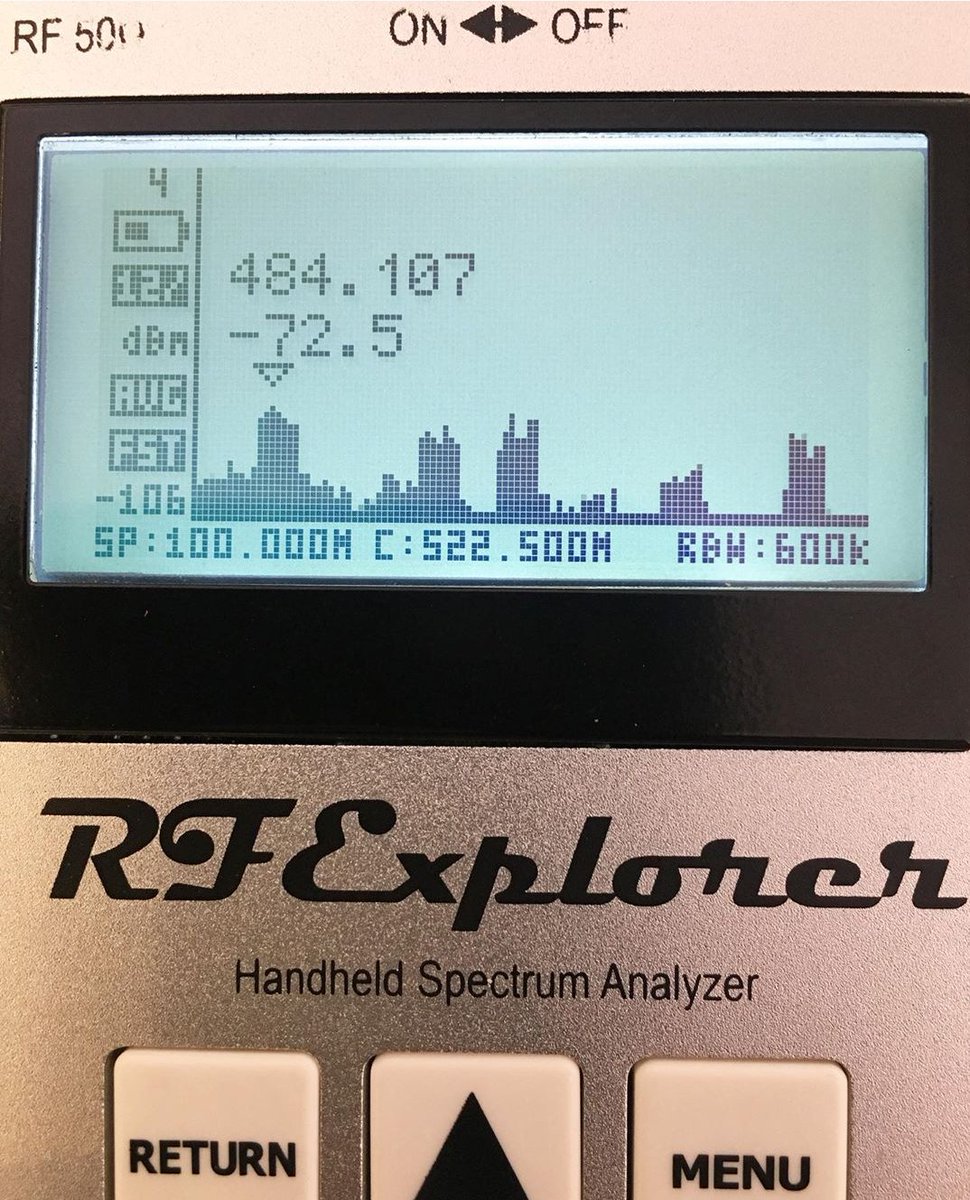 stickman_sound's tweet photo. #WirelessWednesday. What do you use to monitor your #RF environment? One of the tools we use is the #RFexplorer handheld units for location scouts or when we do shows that hop from city to city. Not much of that going on these days. #WirelessMicrophone #WirelessIEM #WirelessIFB https://t.co/6qMohb6DiN