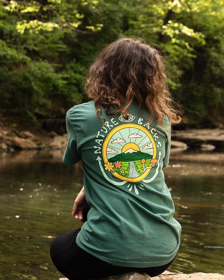 Nature Backs on Twitter "new Earth day shirt drop “Gaia”…