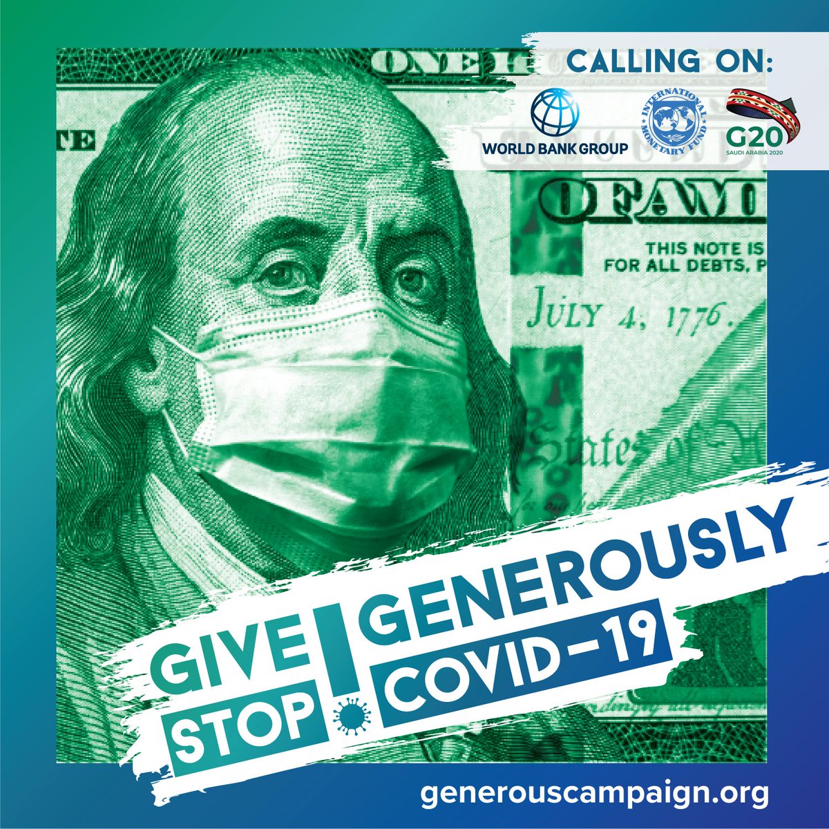 AHF_PERU's tweet image. It’s great that the @G20org pledged $5 trillion to the #COVID19 economic relief, but at least $1 trillion should be dedicated specifically for developing countries! #GiveGenerously #SaveLives #GenerousCampaign @MAAljadaan