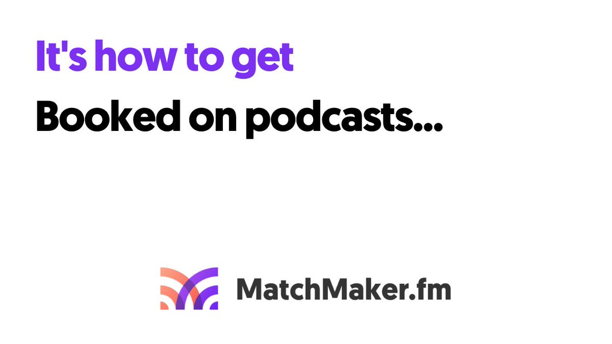 MatchMaker.fm tweet media