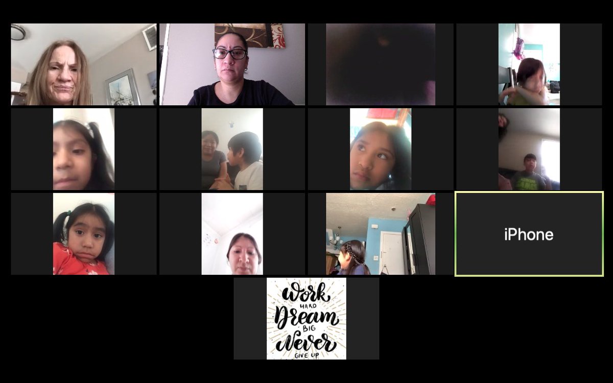 mrsnieves305's tweet photo. Another successful virtual meeting, so happy to see you all and even more proud of all your hard work. The stories and pictures were excellent. #RBlearningfromhome #RBBisBIA @rbpsEAGLES https://t.co/boN0875MZs