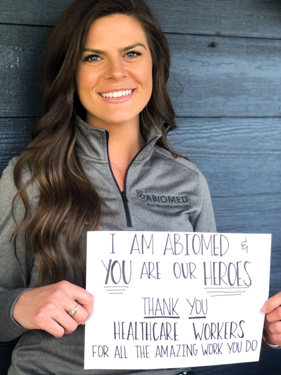 Healthcare workers around the world are our heroes. This message of support comes from Sunny, who works for the Abiomed team in Nasvhille.