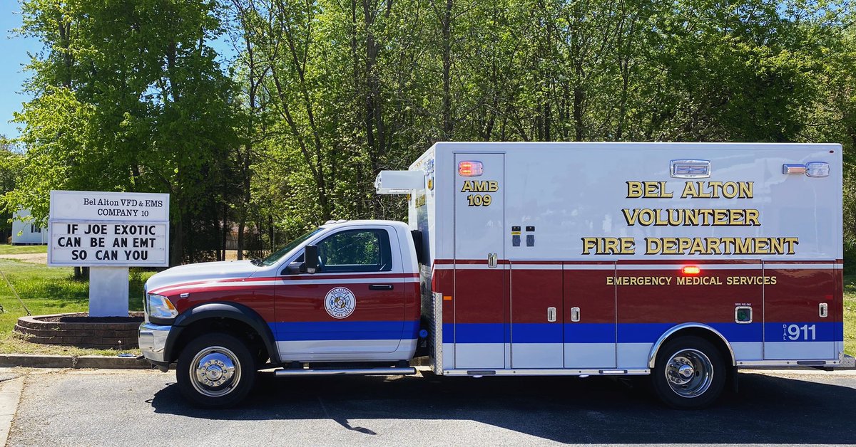 If Joe Exotic can be an EMT so can you! 🐯🚑