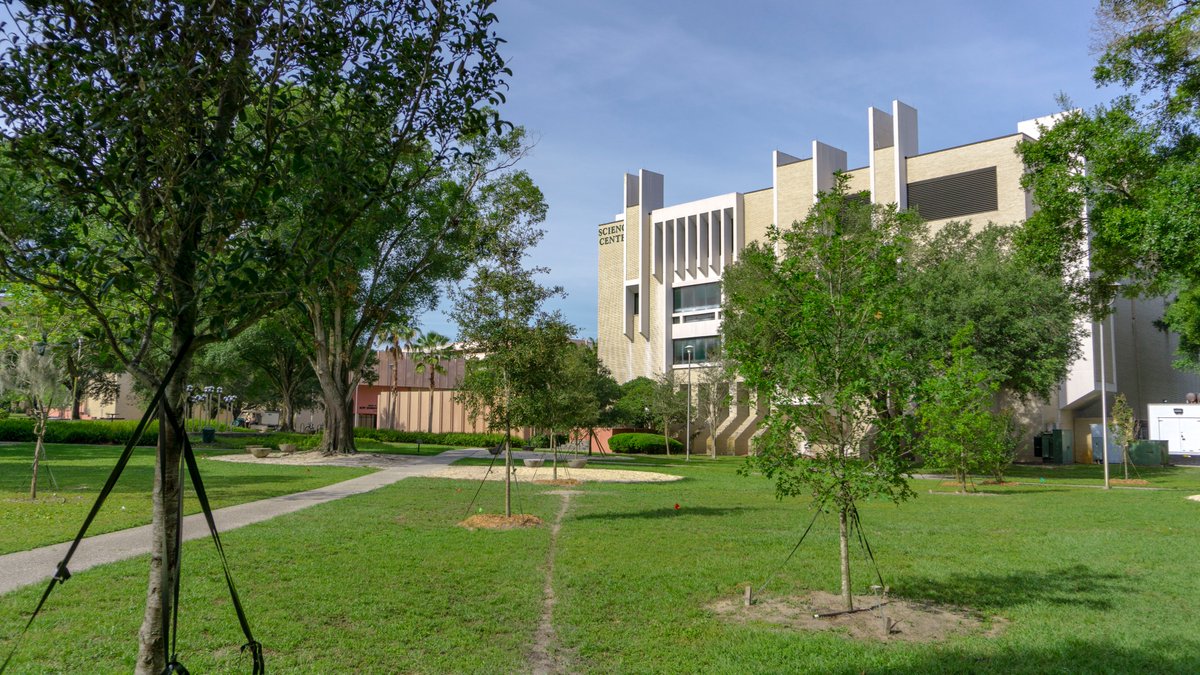Arbor Day is this Friday, April 24th! While we can't have events in person, USF's Campus Tree Advisory Committee is planting 20 trees to celebrate. 14 have been planted already (photos below) and we will be having a virtual tree planting this Friday when the final 6 are planted!
