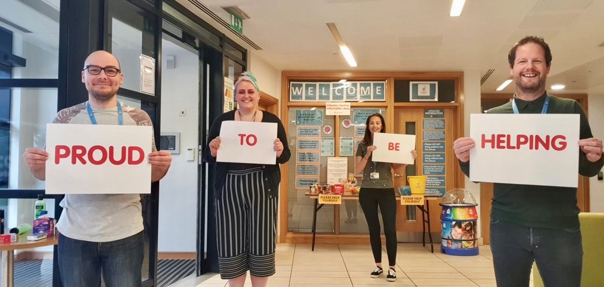We're so proud of our team, as well as our colleagues across the country, selflessly working hard every day to look after families through such difficult times. We felt so uplifted when we received this message from Dr Audrey Evans, co-founder of our global charity #rmhcuk 💖