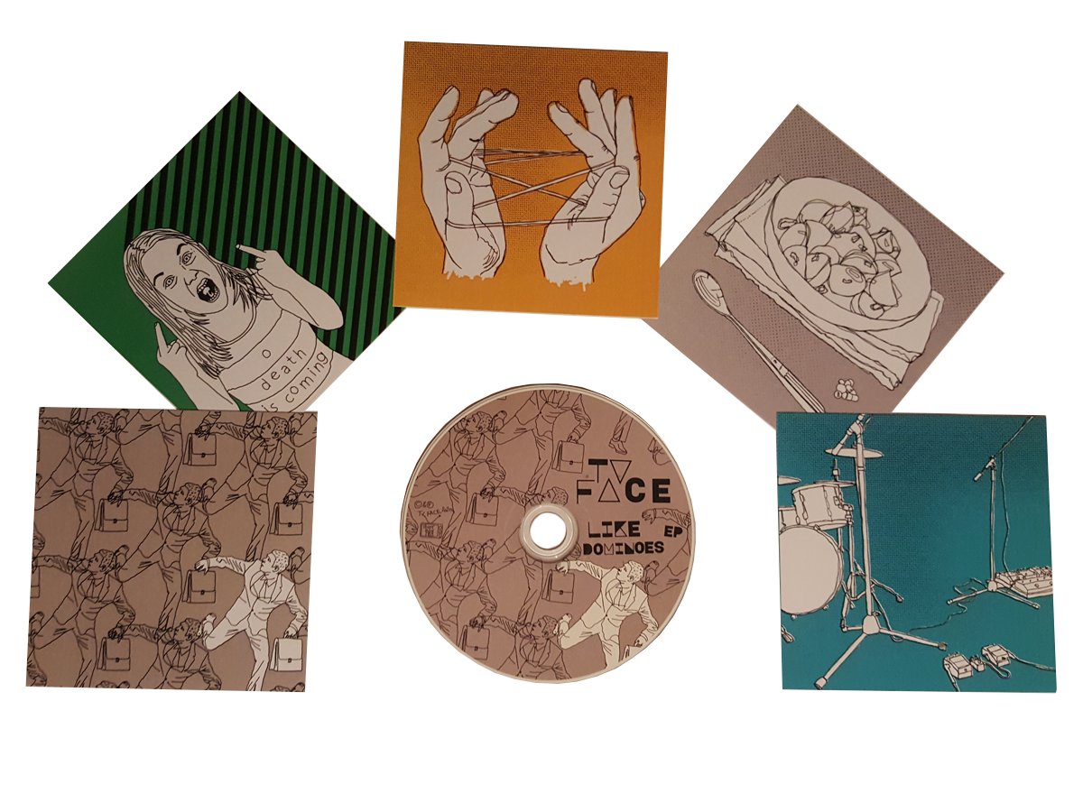 tvfaceband's tweet photo. Order the band called TV FACE's EP, out Fri 24/04!

Screenprinted gatefold card wallet with 5 colour prints &amp; lyrics. #ltded 100 numbered copies.

https://t.co/oJ42SQzwLW https://t.co/Hg75yThz23