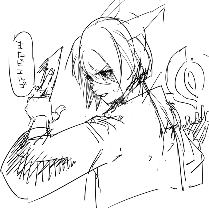 これは良い感じの顔を描くもクソ台詞にさせたししゃも 