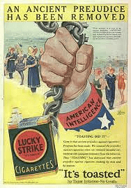 “Torches of Freedom”: Thread on the world’s first PR campaign, that used feminism to justify smoking.