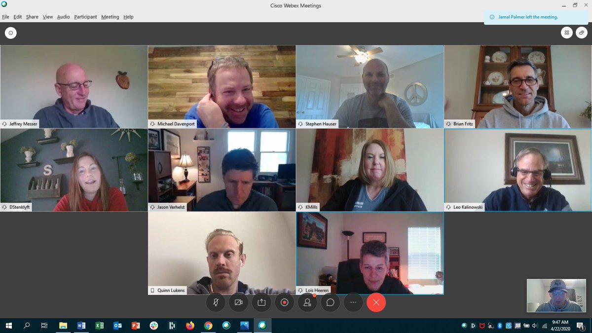 CourseMadison's tweet image. Huge shout out to our group today working through some adversity, changing their mindset and working together. 
Let us know if you would like to challenge your group in the virtual setting: madisoncollegerecreation.com/news/2020/4/16…