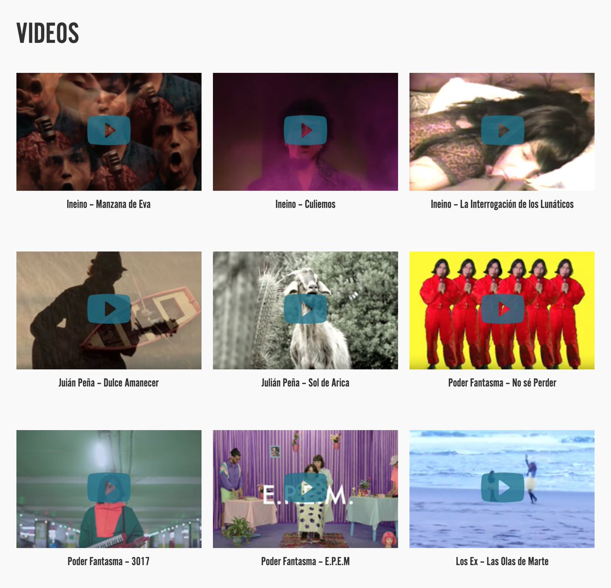 Ingresa a beastdiscos.cl/videos/ y disfruta horas de videos de <a href="/slowkissband/">Slowkiss</a> <a href="/mediohermano/">bot de medio hermano</a> <a href="/youarestranger/">INTIMATE STRANGER</a> <a href="/missgarrison/">Miss Garrison</a> <a href="/losexoficial/">Los Ex</a> <a href="/ColombinaParra/">Colombina Parra</a> <a href="/poder_fantasma/">Poder Fantasma</a> <a href="/clubdecarta/">𝙎𝙢𝙤𝙠𝙚𝙧𝙨 ニコパフ業界最安値💎</a> <a href="/la_paralisis/">PARÁLISIS DEL SUEÑO</a> <a href="/musicaflora/">Flora</a> <a href="/MartinaPetric/">Martina Petric</a> y más!