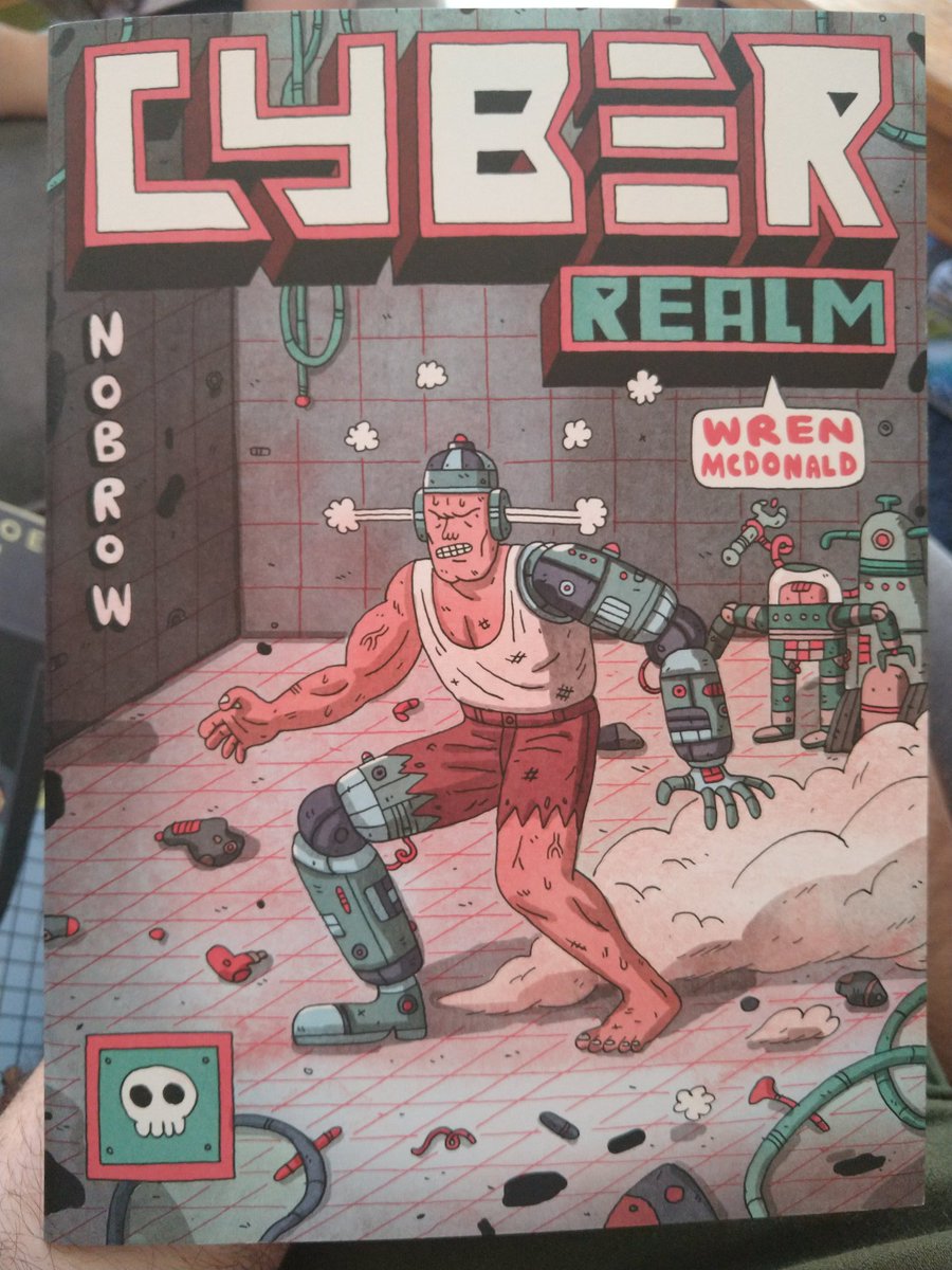 Second up is Cyber Realm by  @WrenMcDonald. A sci-fi, revenge romp through a post apocalyptic world.In a world where The Master stores all technology for his own gain in the Cyber Realm, Nicolas suffers a life changing tragedy that puts him on a single minded path of revenge.