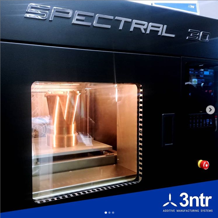 plural_am's tweet photo. Missing Rapid 2020? The good people @Dyndrite have #ddc2020 where we debuted the @3ntr_Official #Spectral30 PEEK #3dprinter - Preview here: https://t.co/PSfo3ebFn6 https://t.co/BL8mNB86Hm