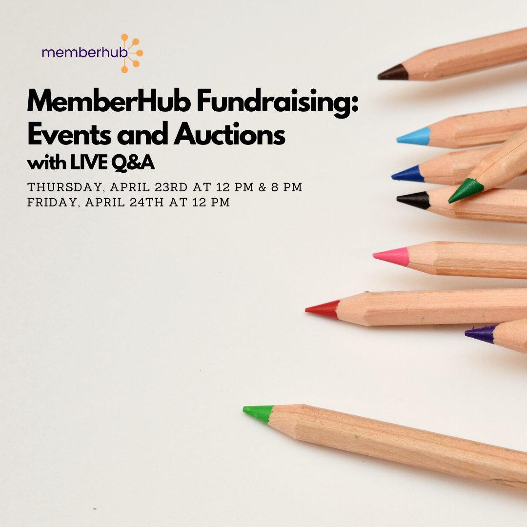 givebackscauses's tweet photo. #MemberHub #Fundraising : #Events &amp; #Auctions with LIVE Q&amp;A

Learn More: https://t.co/3zGZNQd6Nt
Register for Webinar: https://t.co/5tz7yzpCBJ

#goodcause #nonprofits #philanthropy #freeresources #helpsmallbusinesses #givebacktothecommunity #givingback https://t.co/0XrqjLx6uD