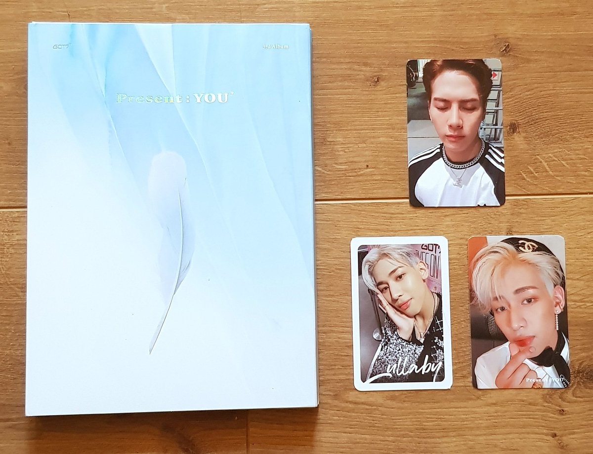 GOT7 - Present : YOUPhotocards : Jackson, BambamPhotobook : YugyeomPostcard : JacksonFavorit Song : My youth