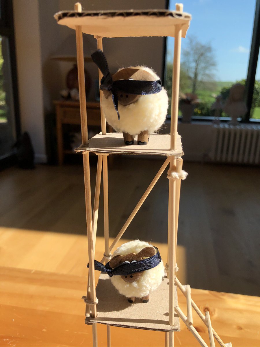 Titch_Sheep's tweet image. Baa, Oh no!! Our beach has been infiltrated by a #PirateSheep  who has sneaked ashore from his ship and has tied up the flock on watch. We are hiding whilst he brings his stash ashore.  What shall we do? 😳😱 #BeachIsolation #FlockPower