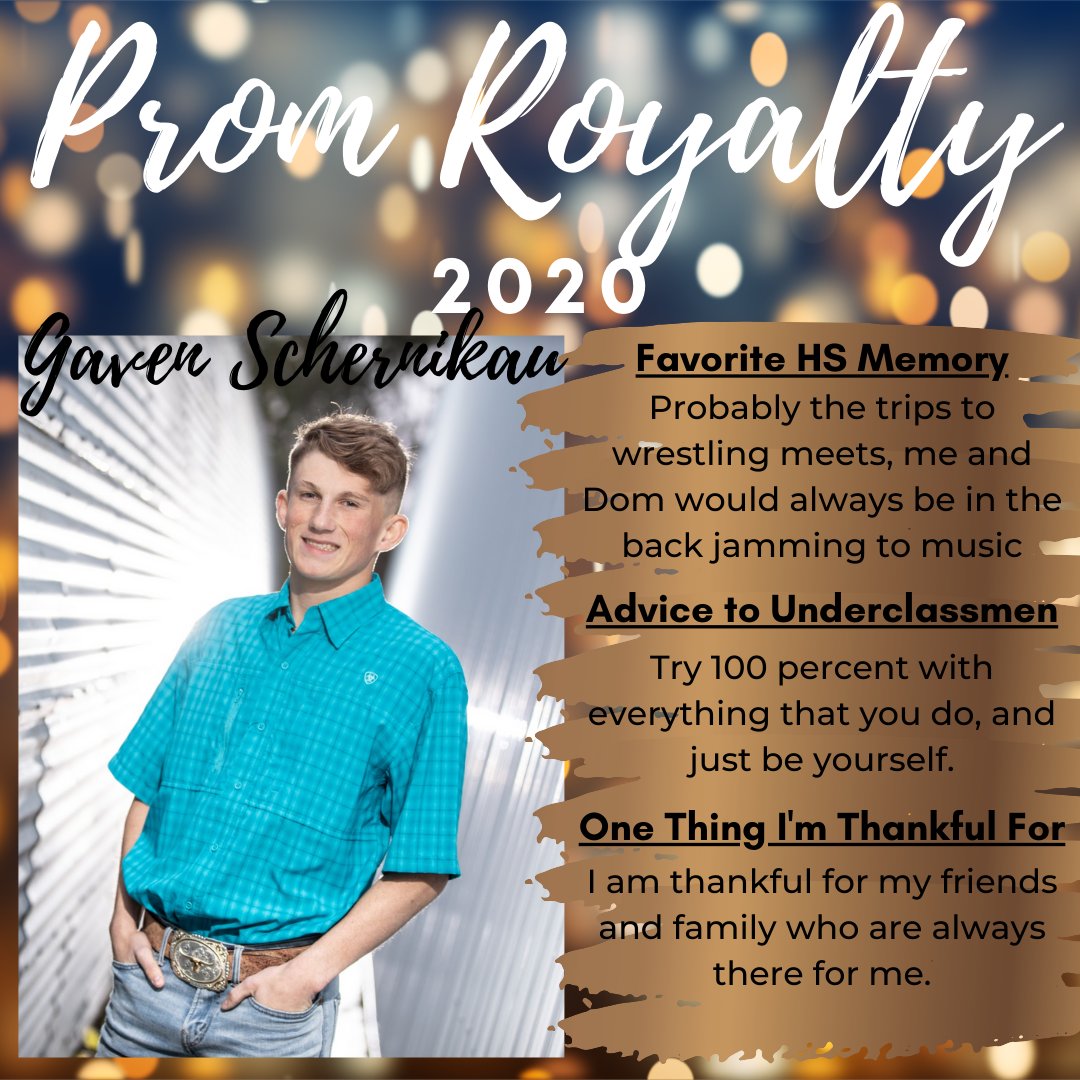 cpsbroncos's tweet photo. I know it's not the way this is supposed to be...but in the event of no prom right now, we are still going to honor our 2020 Prom Royalty. Congrats to all these great kids! #broncoblue #giddyup https://t.co/PjG2WaofK5