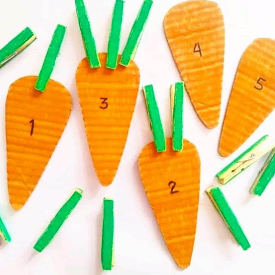 Number Game 🥕⁣
Such a clever way to introduce numbers to your little one
Share your activities with us, using #bibadocommunity 🙌⁣
#bibadocommunity #numberpractice #eyfs #toddlermaths #toddlerideas #toddleractivities #preschool #preschoollearning #numberfun #stayhome #bibado