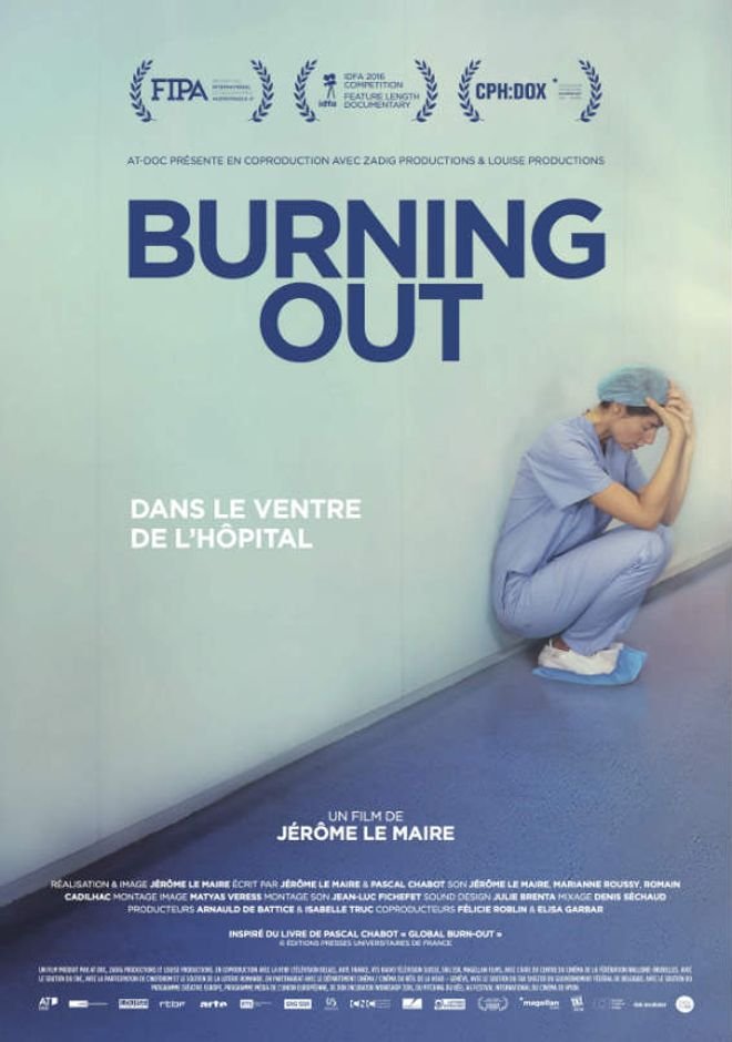 Burning out de Jérôme Le Maire, sur la division du travail à l'hôpital, la profession comme identité sociale et le "sale boulot" chez Hugues.