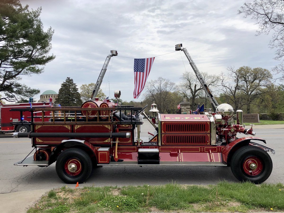Thanks to all who joined us laying our brother Billy to rest today. It was hard to see a hero not get our traditional hero’s send-off because the disease that took his life still threatens us all. But KC was still here for us and we’ll still be here for you. #RIPBillyBirmingham