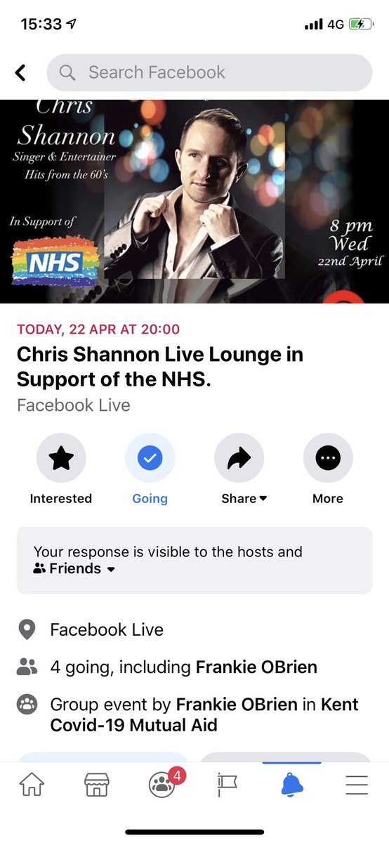 ThanetMutualAid's tweet image. Bored tonight? Come along and listen to Chris Shannon live on the Kent Coid-19 Mutual Aid group 🤩 we will also be live streaming on our Facebook group as well 😎 #Thanet #Kent #ChrisShannon #entertainment