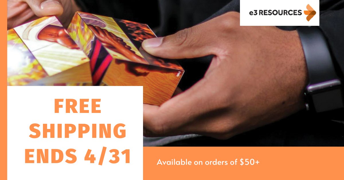 e3Resources's tweet photo. Only 7 Days Left of Our Free Shipping Promo on Orders $50+ | Shop now and save big https://t.co/puZQC5RIVc https://t.co/tCROSc0XFc