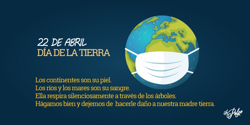 La tierra está enferma hace mucho, juntos vamos a cuidarla.
#QuédateEnCasa, protege tu hogar. https://t.co/6w4EAfEvWx