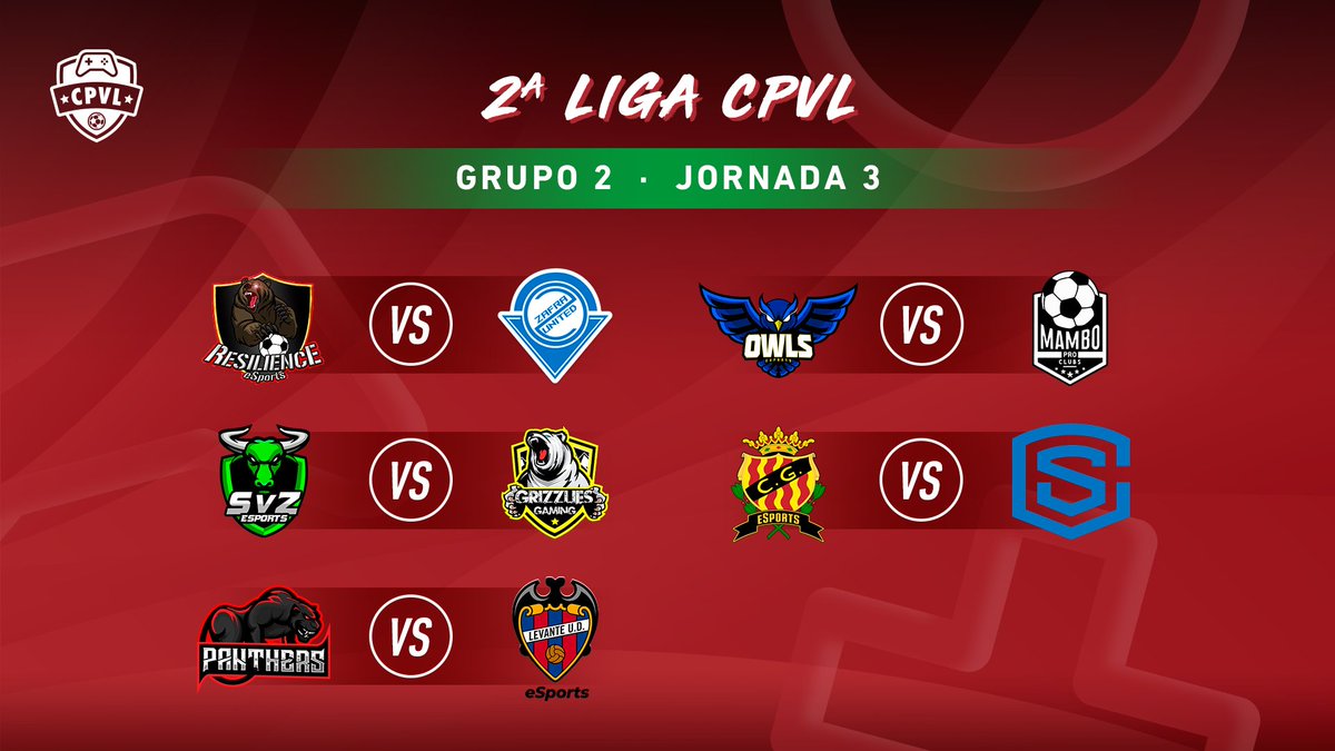 MatchappeSports's tweet image. ¿Deseando que llegue la jornada 3? 😊

Aquí os dejamos el aperitivo de todo lo que trae consigo este tercer paso en la #2LigaCPVL

¡Suerte a todos!