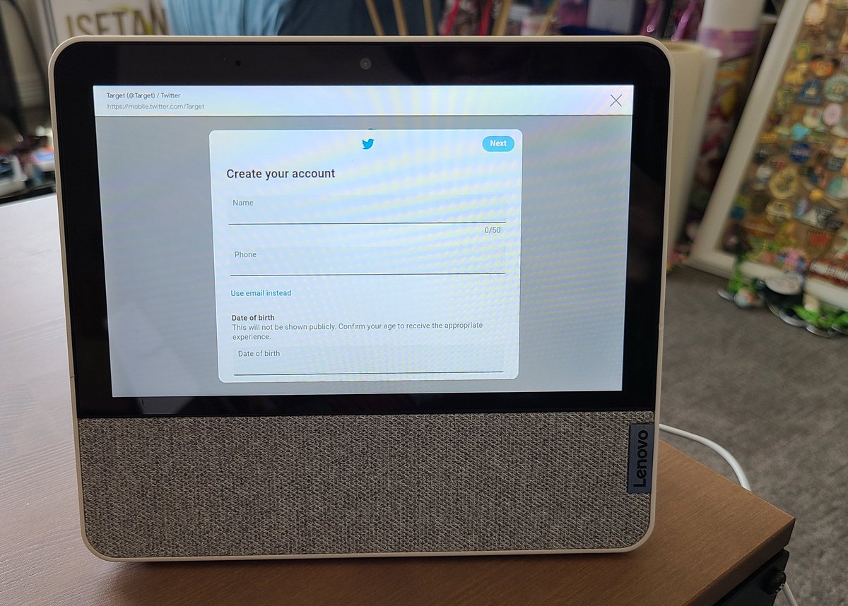 lenovo smart display target