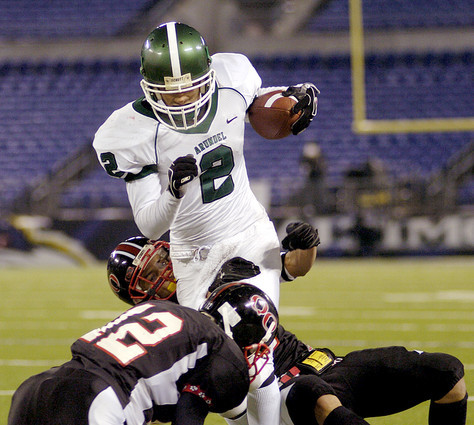 Alec Lemon has climbed every rung of football, from his starring days at Arundel to Syracuse and Bowl games to the NFL.

He's bringing that to Glen Burnie, which is seeking its first winning season since the 90s.

"We want to set the bar high."

READ: capitalgazette.com/sports/high-sc…