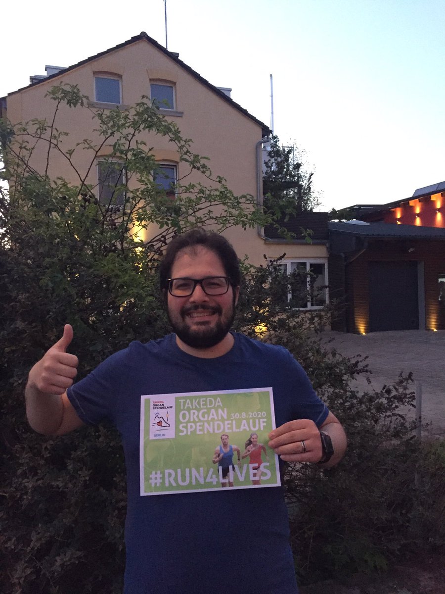 @junge_chirurgen @organspendelauf #Run4Lives Mein #Organspendelauf in Bamberg