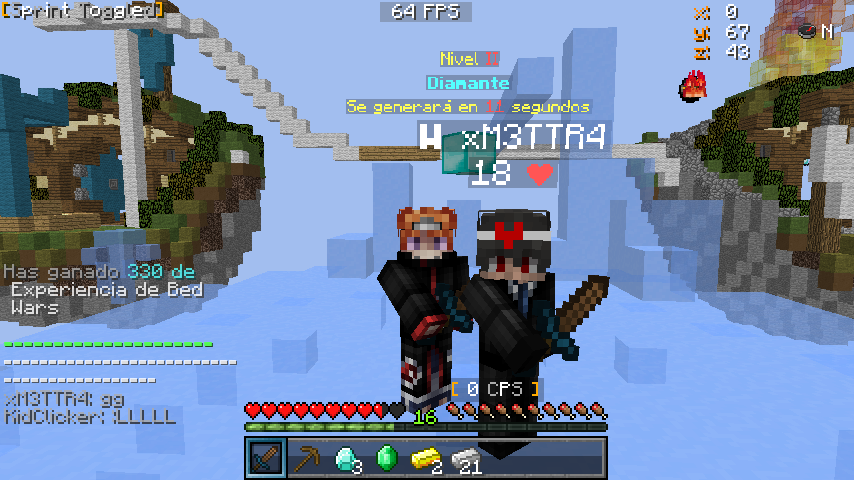 NeneClickrrr's tweet photo. Ezz Win on @HypixelNetwork  whit @xM3TTR4 https://t.co/nfhrrH6Jlr