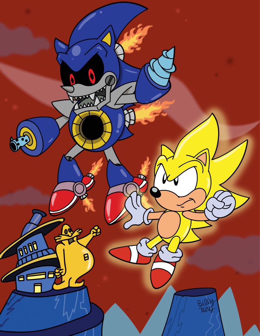 Billy K on X: [PSUEDO METAL SONIC ACTIVATED] [PRIORITY ONE: DESTROY  HEDGEHOG] #SonicTheHedgehog  / X