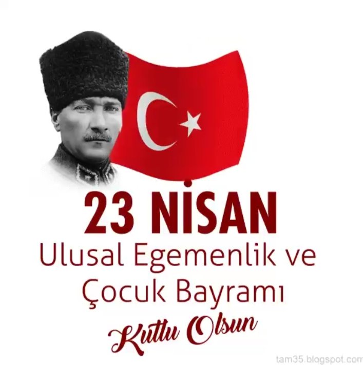 NE MUTLU TÜRKÜM DİYENE

#23NisanKutluOlsun