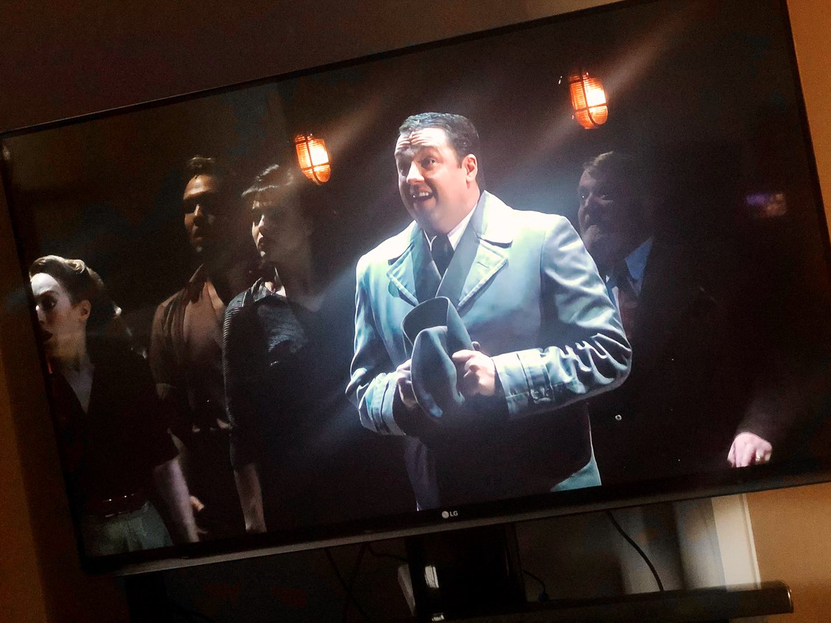 Having another night in and watching the excellent <a href="/MusicalCurtains/">CurtainsTheMusicalUK</a> again with the excellent <a href="/JasonManford/">Jason Manford</a> <a href="/RebeccaLock22/">Rebecca Lock</a> <a href="/holmesjsamuel/">Samuel Holmes 💙</a> <a href="/LeahBabsWest/">Leah Barbara West</a> <a href="/carleystenson/">carley stenson</a> 
#whatanentrance #showpeople