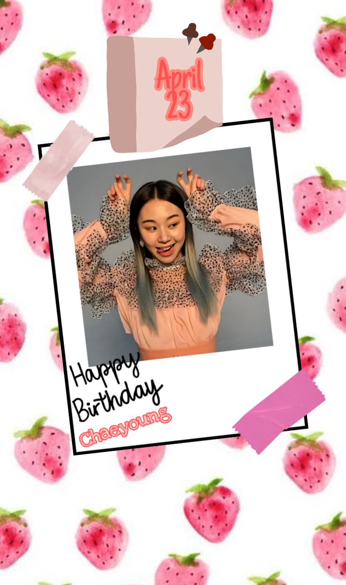 eudorsaa's tweet photo. For birthday girl(s)
#HappyChaeyoungDay
#StrawberryPrincessChaeng
#KindButNotSoft https://t.co/5Oq8jck4Jd
