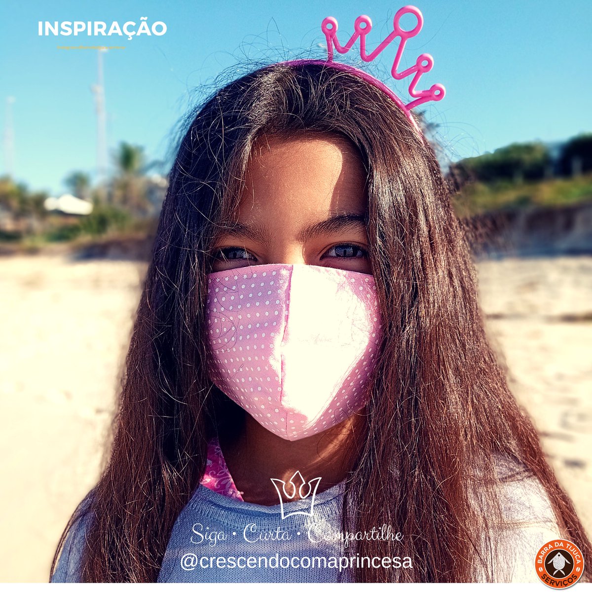 Dica para quando sair com criança.
Use a máscara.
Proteção.
.
#barradatijuca #serviços #mundoinfantil #crescendojuntos #crescendojuntas #crescendocomvoce #crescendocomaprincesa #crescendoeaprendendo #amordospais #princesa #princess #dicas #kids #tips