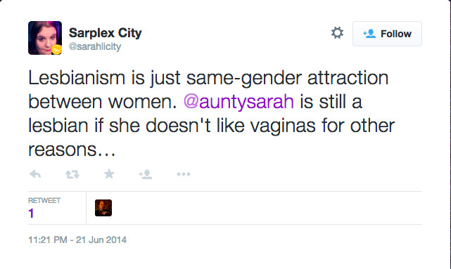 Riley J, Genital Preferences are Transphobic, Dennis. https://www.youtube.com/watch?time_continue=1&v=k5GYlZKfBmI&feature=emb_logo