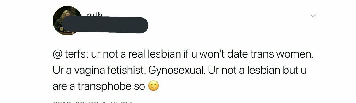 Riley J, Genital Preferences are Transphobic, Dennis. https://www.youtube.com/watch?time_continue=1&v=k5GYlZKfBmI&feature=emb_logo