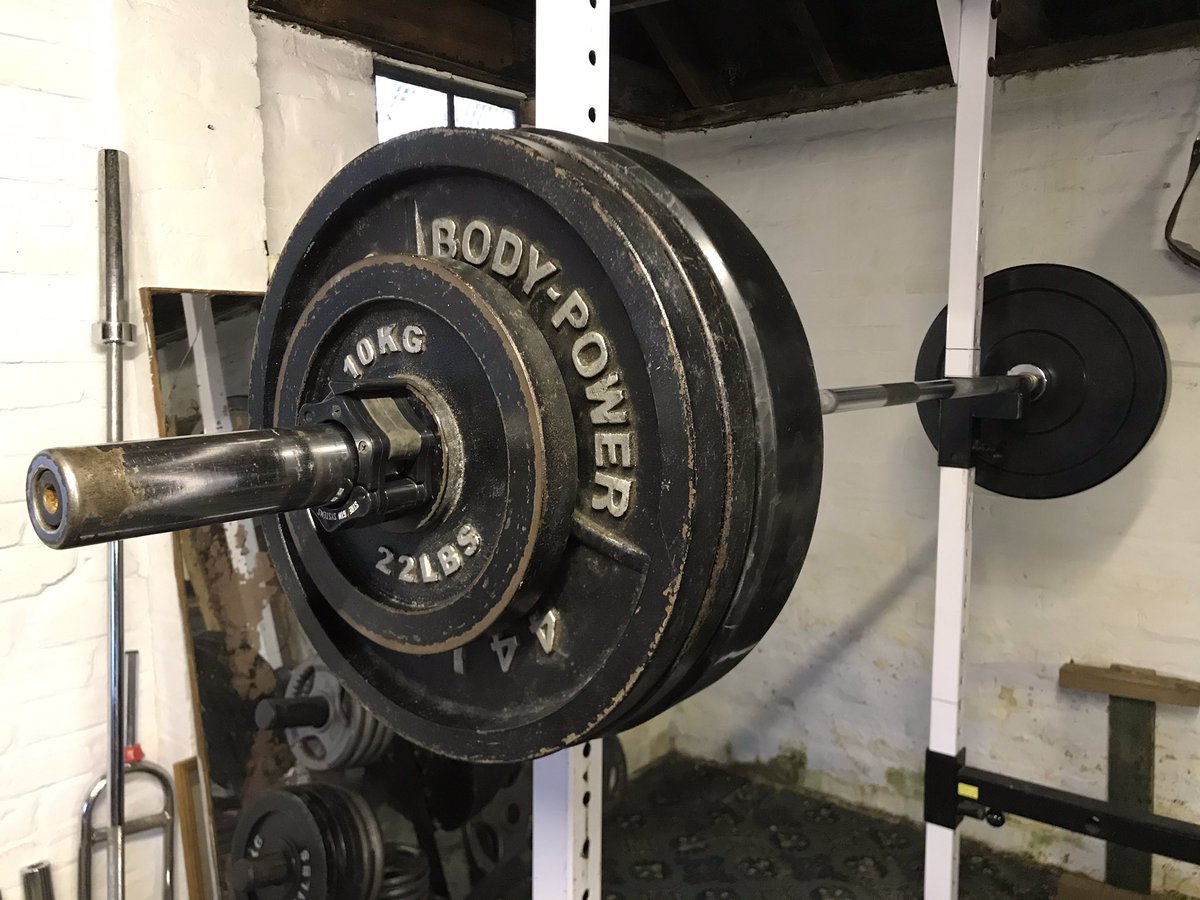BigStrongJacked's tweet photo. High Box Squat time. #boxsquat #highboxsquat #legday #deadliftaccessory #barngym #homegym #gymrat #strengthtraining #strongisstrong https://t.co/xyaStK0T3S
