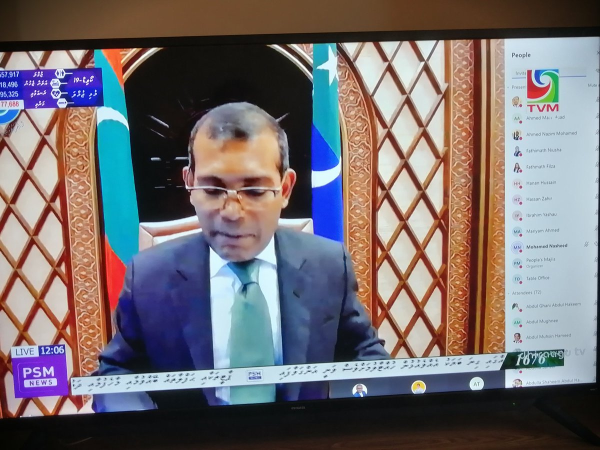 Today's Majlis.

They say MPs are representatives of the voters in the parliment.

With today's technology when votes can represent themselves why do we need the MPs?